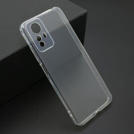 Silikonska futrola ultra tanka (skin) PROTECT - Xiaomi Redmi Note 12S providna (bela) (MS).