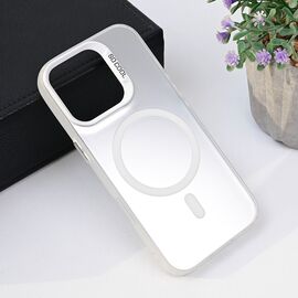 Futrola Magsafe providna - iPhone 16 Pro srebrna.