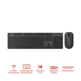 Combo mis i tastatura wireless Xiaomi crna.