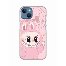 Silikonska futrola PRINT - iPhone 13 La Bubu Pink.