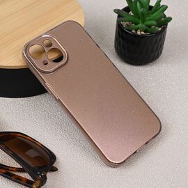 Futrola Sparkle Dust - iPhone 15 6.1 roze zlatna.