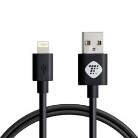 Data kabl Teracell Plus 2.4A - iPhone lightning crni 1.2m.