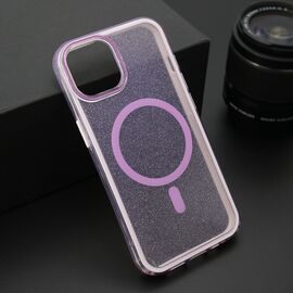 Futrola CRYSTAL MagSafe - iPhone 14 (6.1) ljubicasta (MS).