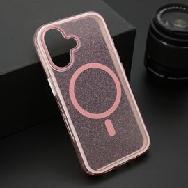 Futrola CRYSTAL MagSafe - iPhone 16 (6.1) roze (MS).