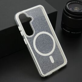 Futrola CRYSTAL MagSafe - Samsung S921 Galaxy S24 5G bela (MS).