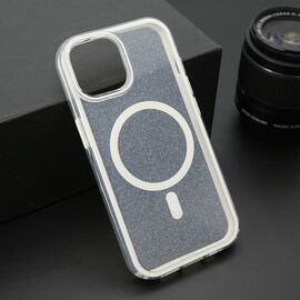 Futrola CRYSTAL MagSafe - iPhone 15 bela (MS).