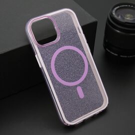 Futrola CRYSTAL MagSafe - iPhone 15 ljubicasta (MS).