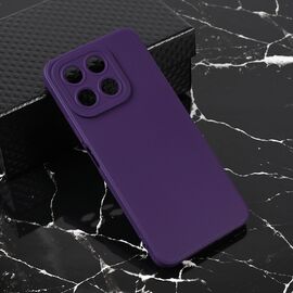 Silikonska futrola Teracell Giulietta - Huawei Honor X6b mat tamno ljubicasta.