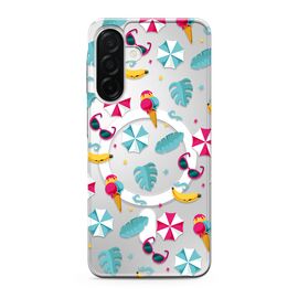 Futrola silikonska print MagSafe - Samsung A266 Galaxy A26 5G beach (MS).