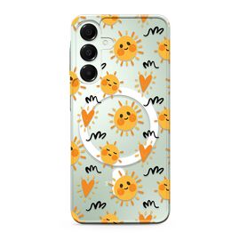 Futrola silikonska print MagSafe - Samsung A166 Galaxy A16 5G sun (MS).