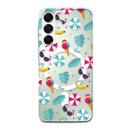 Futrola silikonska print MagSafe - Samsung A166 Galaxy A16 5G beach (MS).