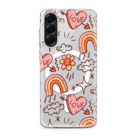 Futrola silikonska print MagSafe - Samsung A566 Galaxy A56 5G love (MS).