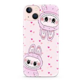 Silikonska futrola ultra tanka (skin) PRINT CLEAR - iPhone 13 (6.1) LBB002 (MS).