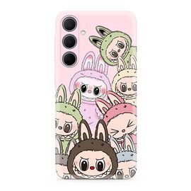 Silikonska futrola ultra tanka (skin) PRINT CLEAR - Samsung A556 Galaxy A55 5G LBB003 (MS).