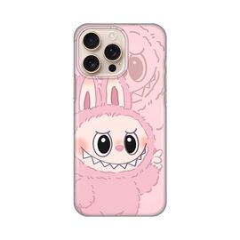 Silikonska futrola PRINT - iPhone 16 Pro Max 6.9 La Bubu Pink.
