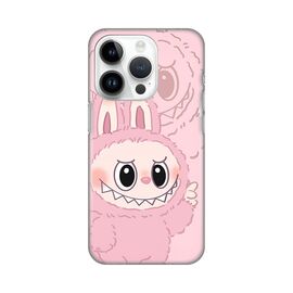 Silikonska futrola PRINT - iPhone 14 Pro La Bubu Pink.