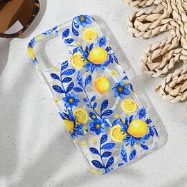 Futrola print Magsafe - iPhone 15 Mediteran Lemon.