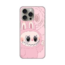 Silikonska futrola PRINT - iPhone 15 Pro Max 6.7 La Bubu Pink.