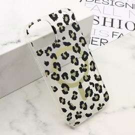 Futrola LEOPARD MagSafe - iPhone 13 (6.1)/iPhone 14 (6.1) crna (MS).