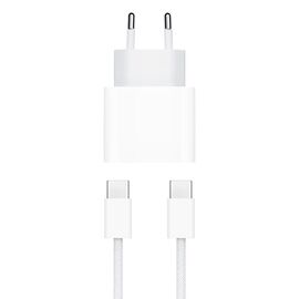 Kucni punjac - Iphone 15/16 PD Fast charger 35W Type C na Type C beli HQ (MS).