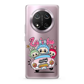 Silikonska futrola ultra tanka (skin) PRINT CLEAR - Huawei Honor Magic 7 lite LBB004 (MS).