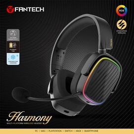 Bluetooth slusalice Fantech WHG02 Harmony crne.