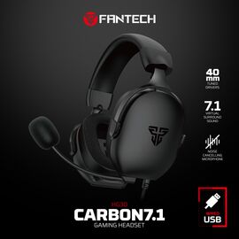 Slusalice Gaming Fantech HG30 Carbon 7.1 crne.