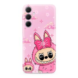 Silikonska futrola ultra tanka (skin) PRINT CLEAR - Samsung A556 Galaxy A55 5G LBB001 (MS).