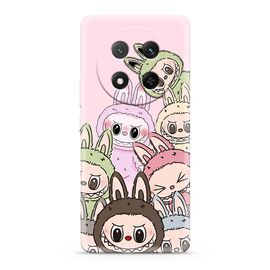 Silikonska futrola ultra tanka (skin) PRINT CLEAR - Huawei Honor Magic 7 lite LBB003 (MS).