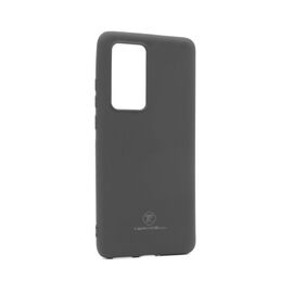 Silikonska futrola Teracell Giulietta - Huawei P40 Pro mat crna.