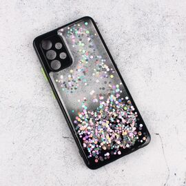 Futrola Frame Glitter - Samsung A325 Galaxy A32 4G (EU) crna.