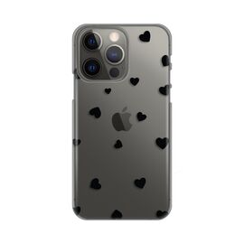 Silikonska futrola PRINT Skin - iPhone 13 Pro Hearts.