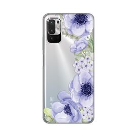 Silikonska futrola PRINT Skin - Xiaomi Redmi Note 10 5G Blue Roses.