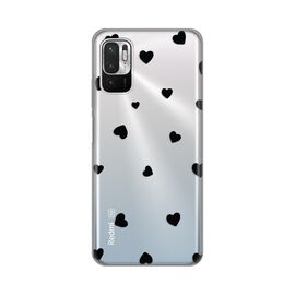 Silikonska futrola PRINT Skin - Xiaomi Redmi Note 10 5G Hearts.