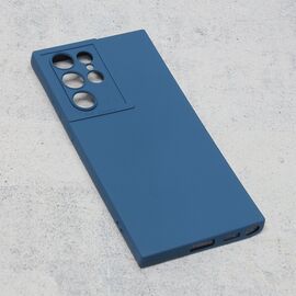 Futrola Silikon Pro Camera - Samsung Galaxy S22 Ultra 5G tamno plava.