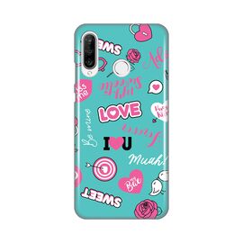 Silikonska futrola PRINT - Huawei P30 Lite Love.