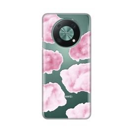 Silikonska futrola PRINT Skin - Huawei Nova Y90 Pink Clouds.
