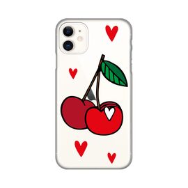 Silikonska futrola PRINT - iPhone 11 6.1 Cherry.