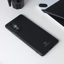 Silikonska futrola Teracell ultra tanka (skin) - Huawei Nova 10 mat crna.