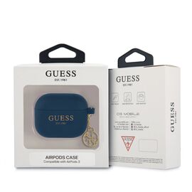 Futrola Guess Silicone - Airpods 3 4G Charm plava (GUA3LSC4EB).