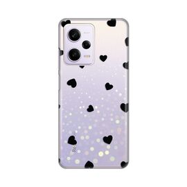 Silikonska futrola PRINT Skin - Xiaomi Redmi Note 12 Pro 5G (EU) Hearts.