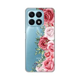 Silikonska futrola PRINT Skin - Huawei Honor X8a Wild Roses.