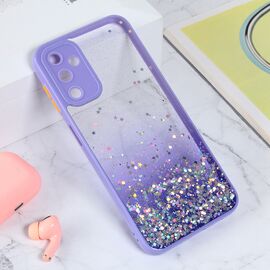 Futrola Frame Glitter - Samsung A145R/A146B Galaxy A14 4G/5G ljubicasta.