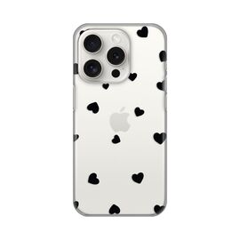 Silikonska futrola PRINT Skin - iPhone 15 Pro 6.1 Hearts.