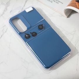 Futrola Colorful and Camera glass - Samsung Galaxy A34 5G 5G plava.