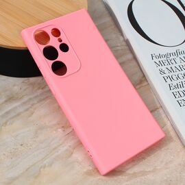 Silikonska futrola Teracell Giulietta - Samsung S928B Galaxy S24 Ultra mat roze.