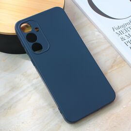 Silikonska futrola Teracell Giulietta - Samsung A356 Galaxy A35 5G 5G mat tamno plava.