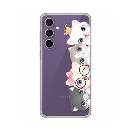 Silikonska futrola PRINT Skin - Samsung S711 Galaxy S23 FE Cats.