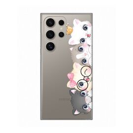 Silikonska futrola PRINT Skin - Samsung S928B Galaxy S24 Ultra Cats.