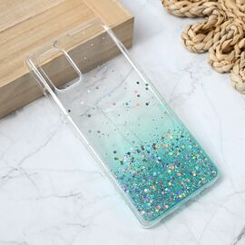 Silikonska futrola Glitter - Samsung A515F Galaxy A51 mint.
